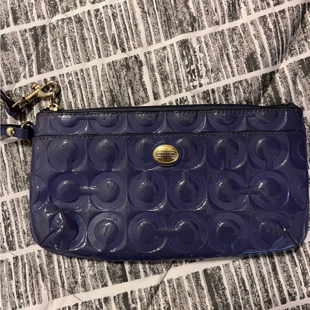 Periwinkle Coach Wallet